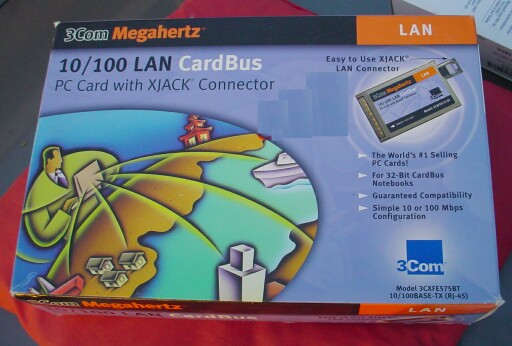Picture of 3COM CardBus 100 MBit