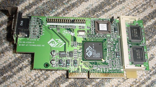 Picture of ATI Rage 3D Pro 4 MB AGP (lage NLX kaart)