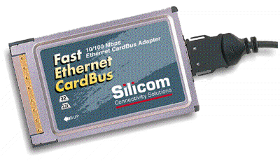 Picture of Silicom Fast Ethernet CARDBUS PC-Card
